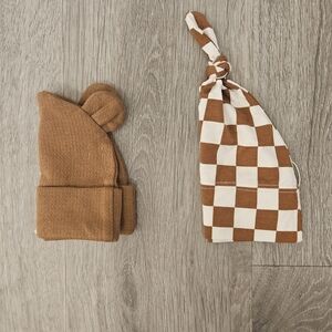 New! Mebie Baby & Quincy Mae Hat Set 0-3 Months
